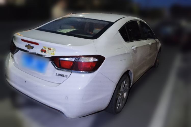 Used Chevrolet Cruze 2016 1.5L Automatic Stylish Sunroof Version Rear Right 45 Deg