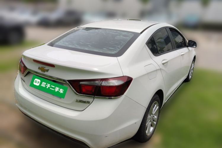 Used Chevrolet Cruze 2016 1.5L Automatic Stylish Sunroof Version Rear Right 45 Deg