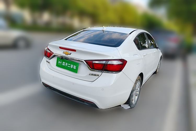 Used Chevrolet Cruze 2016 1.5L Automatic Stylish Sunroof Version Rear Right 45 Deg