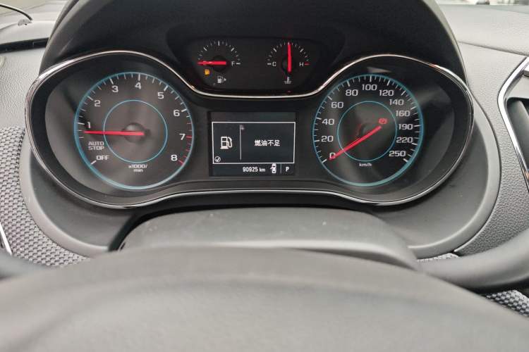Used Chevrolet Cruze 2017 1.5L Automatic Xuanfeng Edition Odometer Close Up