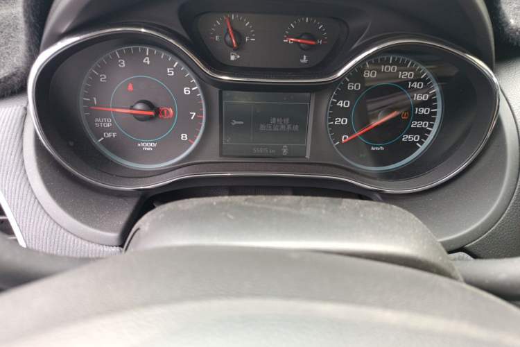 Used Chevrolet Cruze 2017 1.5L Manual Xuanfeng Edition Odometer Close Up
