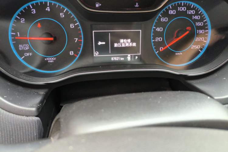 Used Chevrolet Cruze 2017 1.5L Automatic Xuanfeng Edition Odometer Close Up