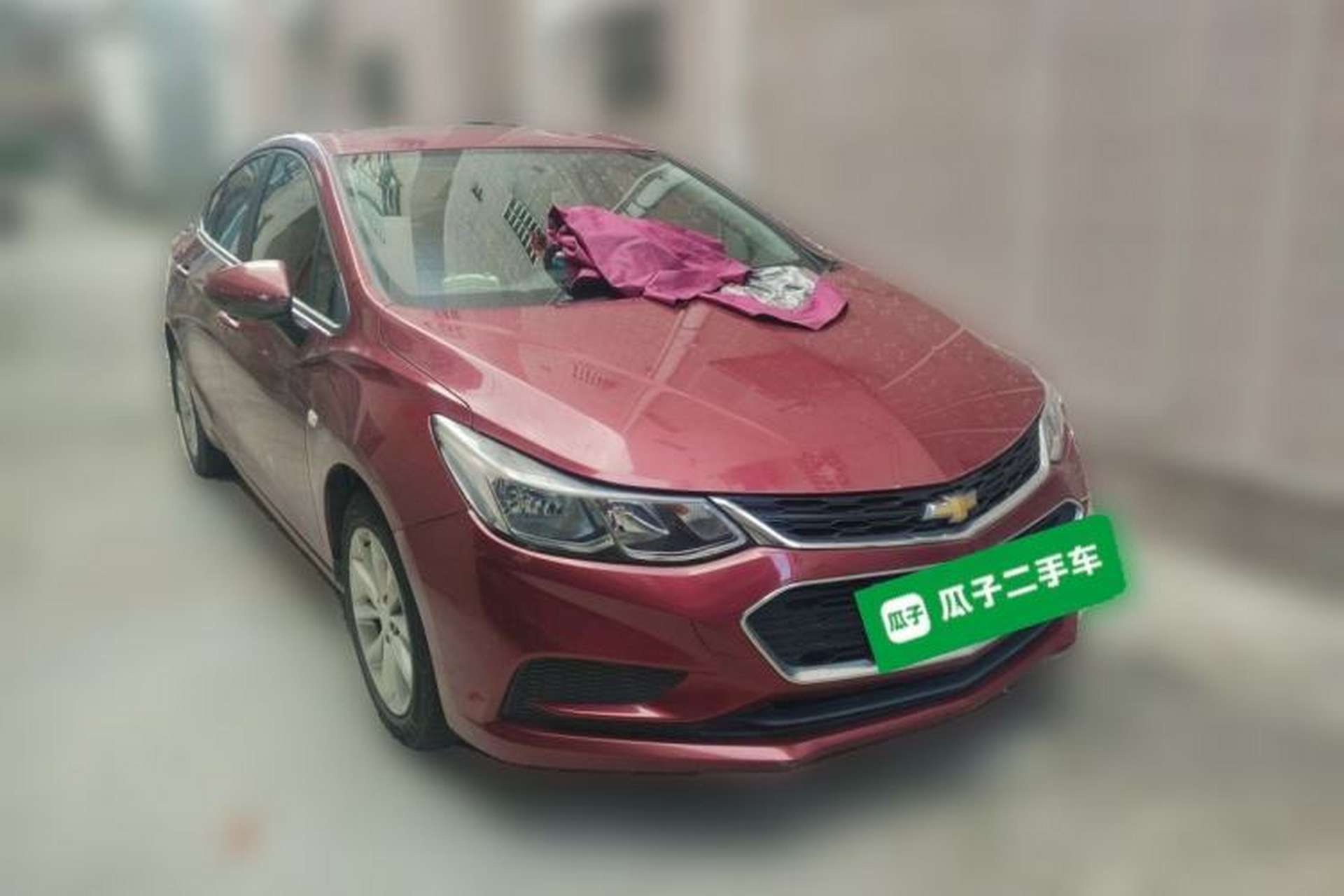 Used Chevrolet Cruze 2017 1.5L Automatic Pioneer Sunroof Edition Front Right 45 Deg