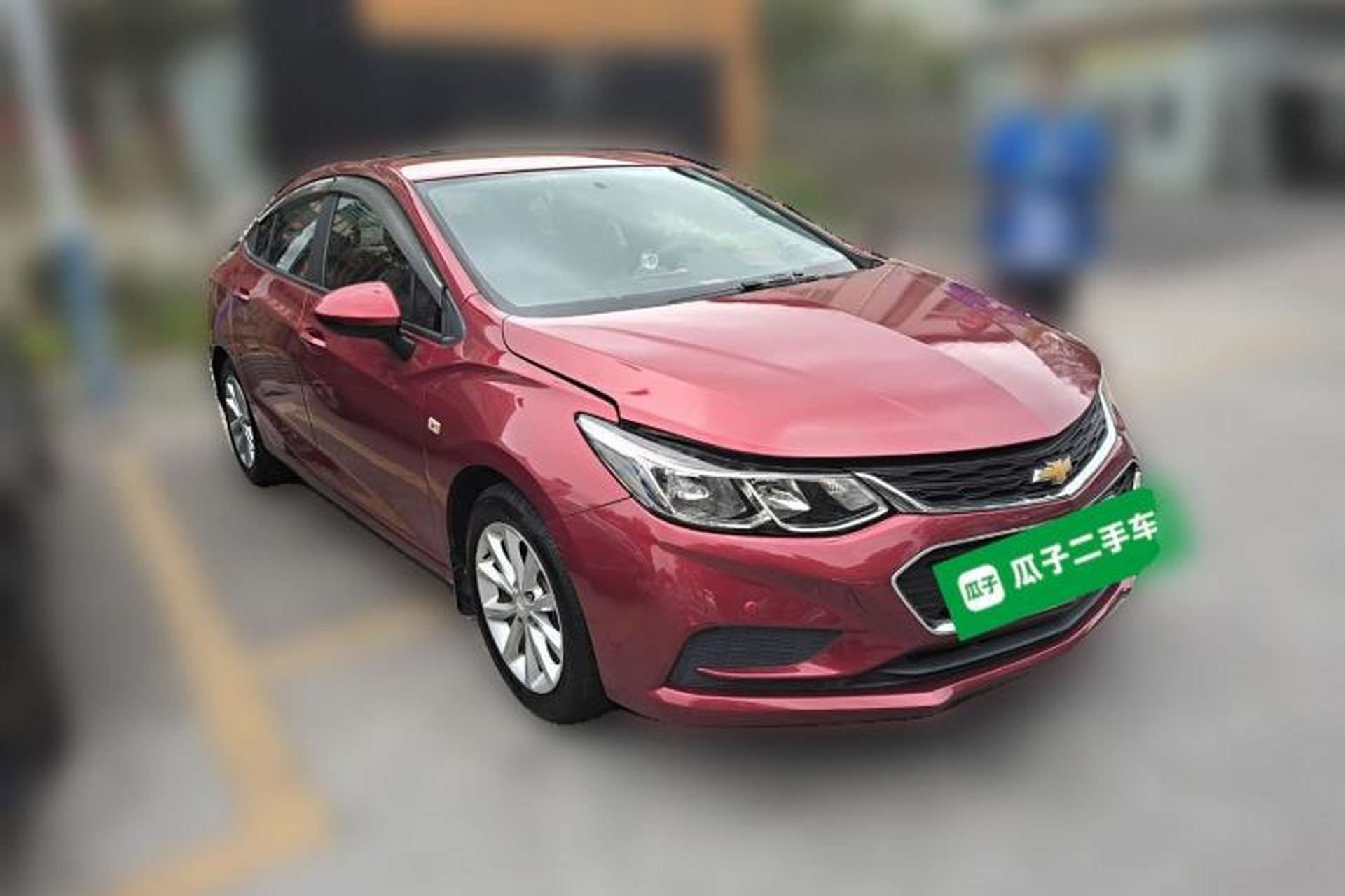 Used Chevrolet Cruze 2017 1.5L Automatic Pioneer Sunroof Edition Front Right 45 Deg
