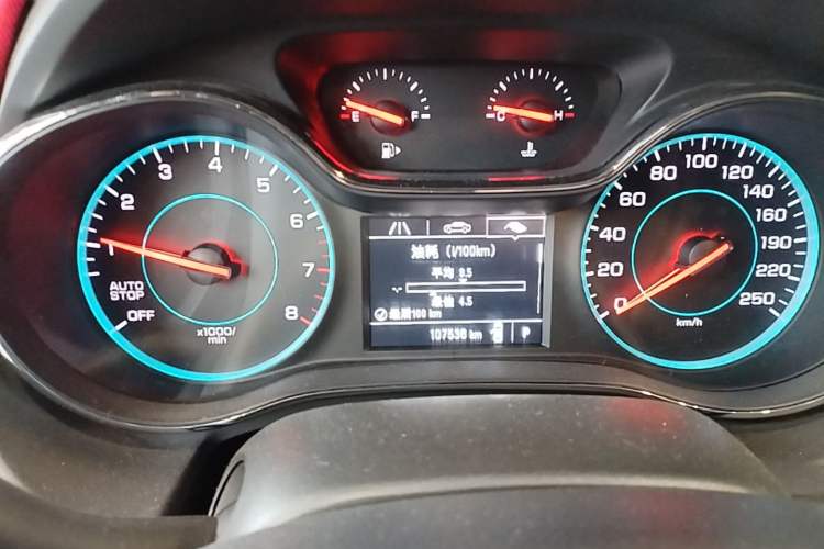 Used Chevrolet Cruze 2017 1.5L Automatic Pioneer Sunroof Edition Instrument Cluster