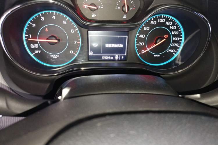 Used Chevrolet Cruze 2017 1.5L Automatic Xuanfeng Edition Odometer Close Up