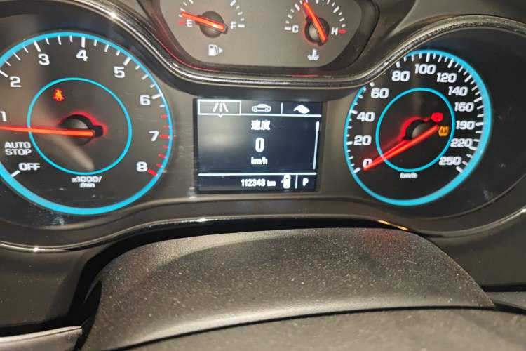 Used Chevrolet Cruze 2017 1.5L Automatic Xuanfeng Edition Odometer Close Up