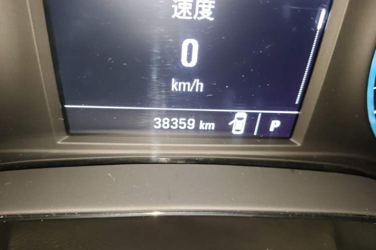 Used Chevrolet Cruze 2017 1.5L Automatic Xuanfeng Edition Odometer Close Up