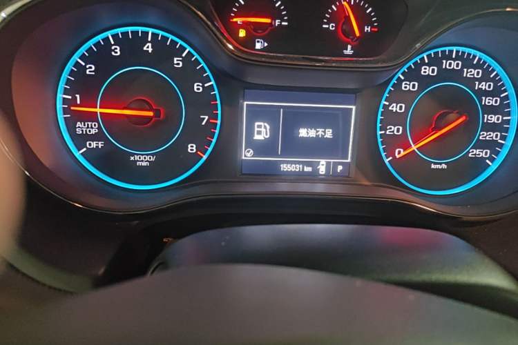 Used Chevrolet Cruze 2017 1.5L Automatic Xuanfeng Edition Odometer Close Up