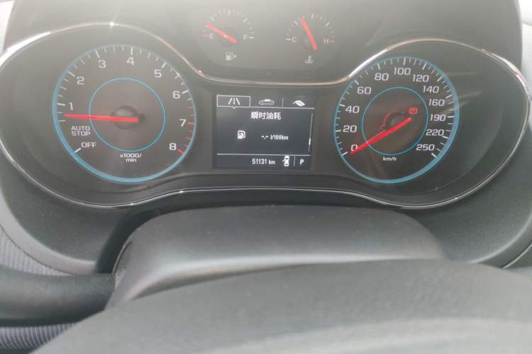Used Chevrolet Cruze 2017 1.5L Hatchback Automatic Xuanfeng Edition Odometer Close Up