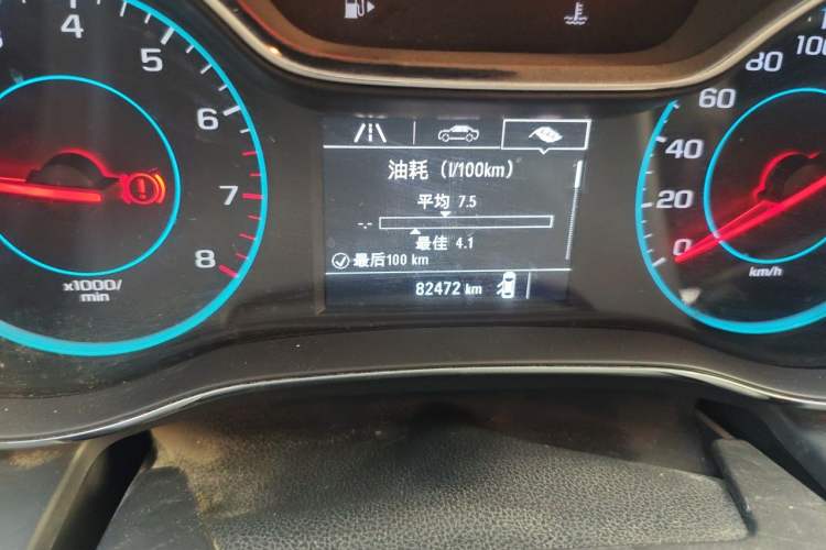 Used Chevrolet Cruze 2017 1.5L Manual Xuanfeng Edition Odometer Close Up
