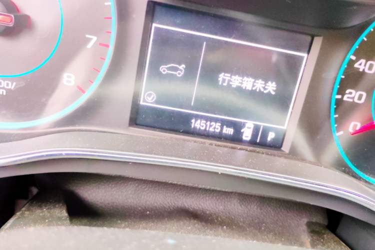 Used Chevrolet Cruze 2017 1.5L Automatic Xuanfeng Edition Odometer Close Up