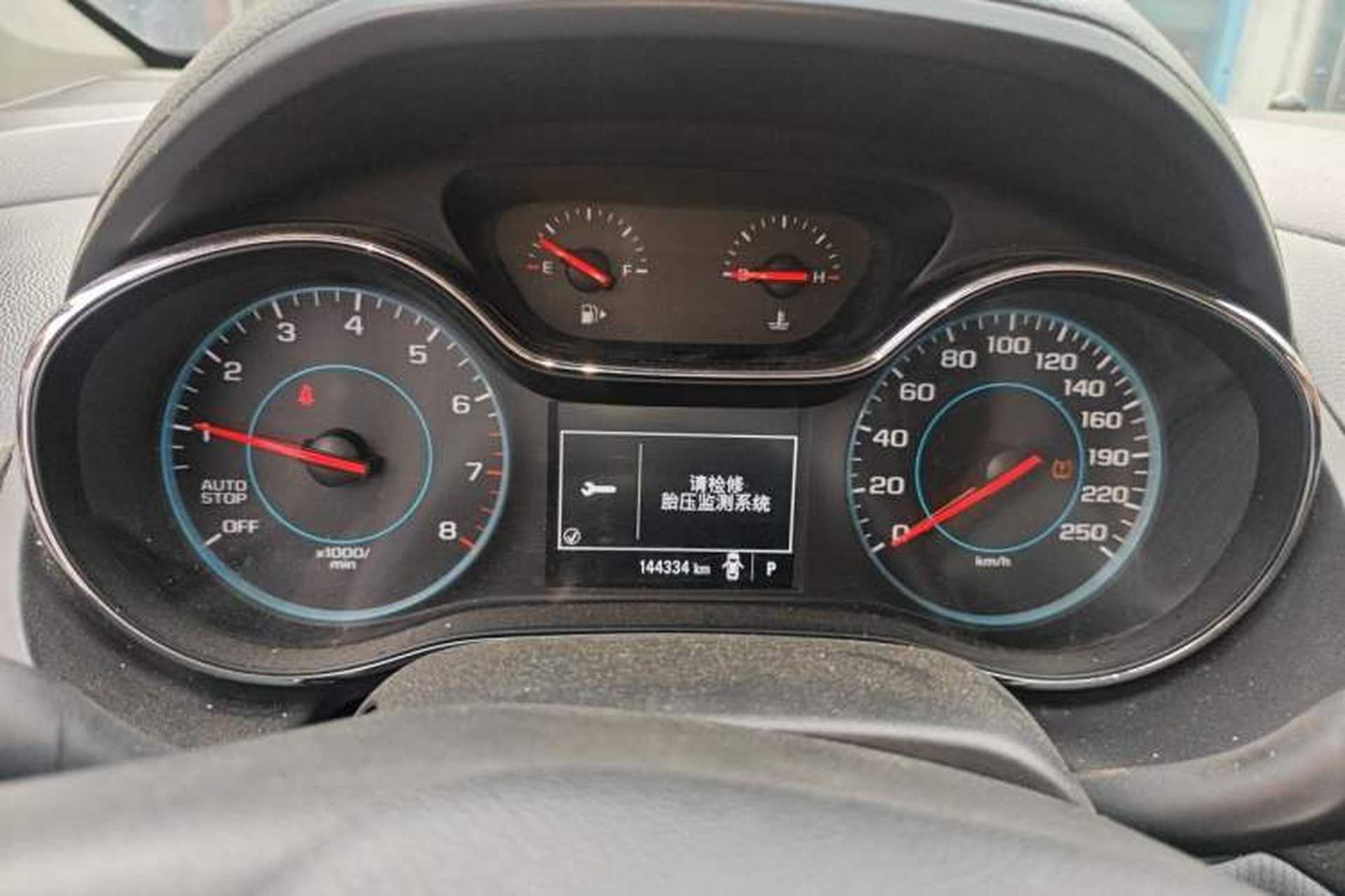 Used Chevrolet Cruze 2017 1.5L Hatchback Automatic Xuanfeng Edition Odometer Close Up