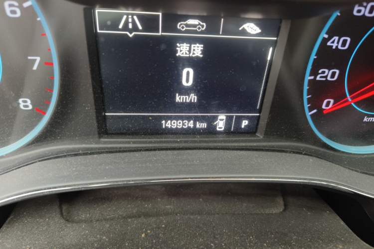 Used Chevrolet Cruze 2017 1.5L Automatic Xuanfeng Edition Odometer Close Up