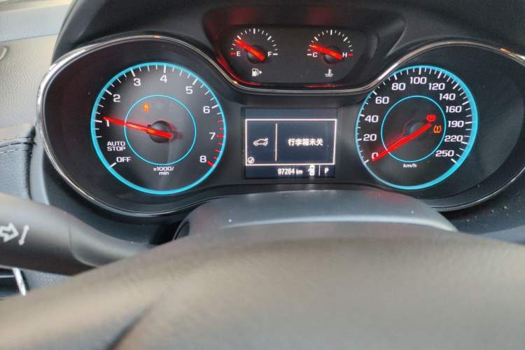 Used Chevrolet Cruze 2017 1.5L Automatic Xuanfeng Edition Odometer Close Up