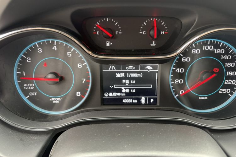 Used Chevrolet Cruze 2017 1.5L Automatic Xuanfeng Edition Odometer Close Up