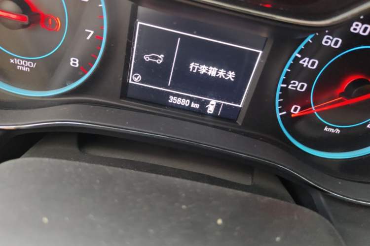 Used Chevrolet Cruze 2017 1.5L Manual Xuanfeng Edition Odometer Close Up