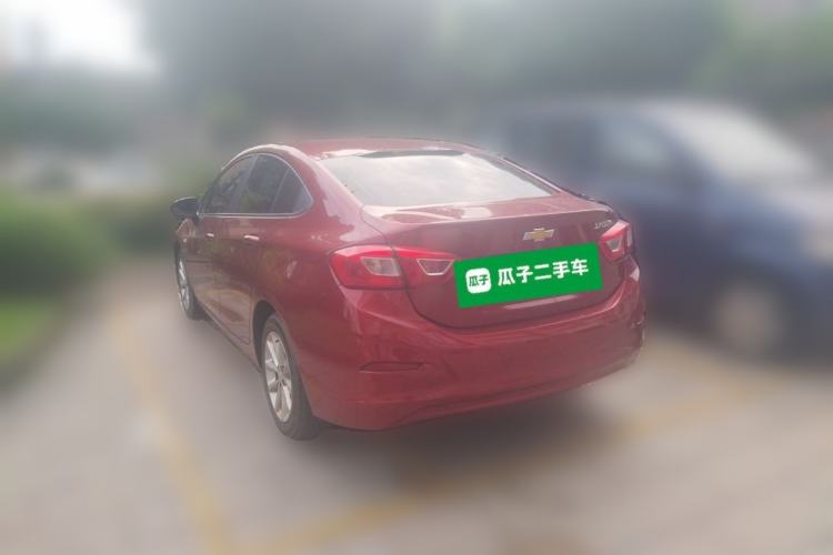Used Chevrolet Cruze 2017 1.5L Automatic Pioneer Sunroof Edition Rear Left 45 Deg