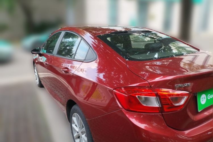 Used Chevrolet Cruze 2017 1.5L Automatic Pioneer Sunroof Edition Rear Left 45 Deg