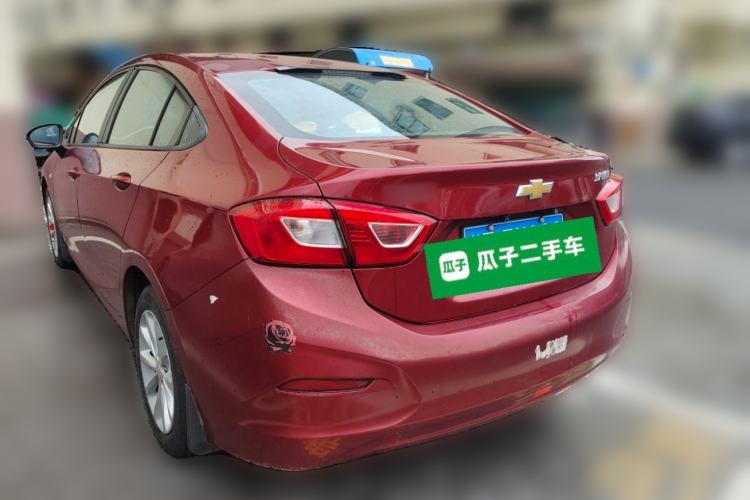 Used Chevrolet Cruze 2017 1.5L Automatic Pioneer Sunroof Edition Rear Left 45 Deg