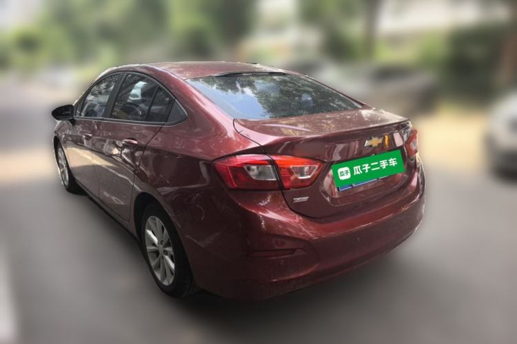 Used Chevrolet Cruze 2017 1.4T Dual-Clutch Pioneer Sunroof Edition Rear Left 45 Deg