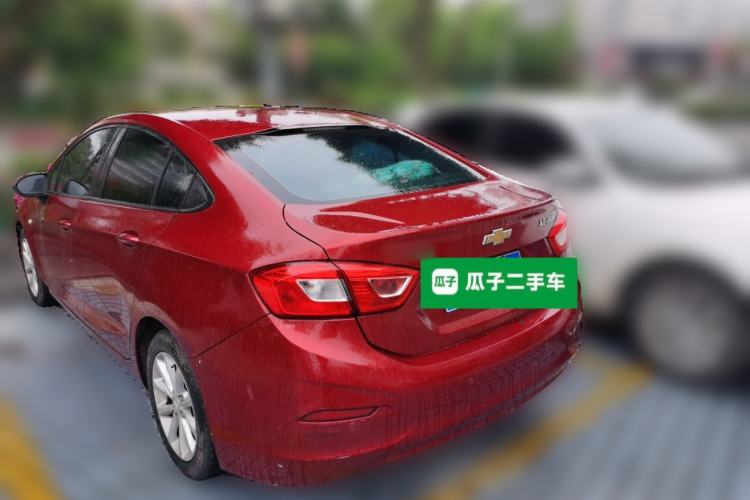 Used Chevrolet Cruze 2017 1.5L Automatic Pioneer Sunroof Edition Rear Left 45 Deg