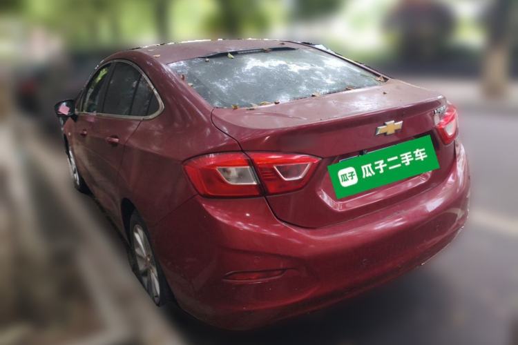 Used Chevrolet Cruze 2017 1.5L Automatic Pioneer Sunroof Edition Rear Left 45 Deg