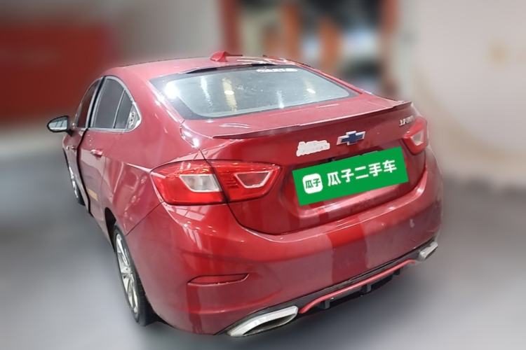 Used Chevrolet Cruze 2017 1.5L Automatic Pioneer Sunroof Edition Rear Left 45 Deg