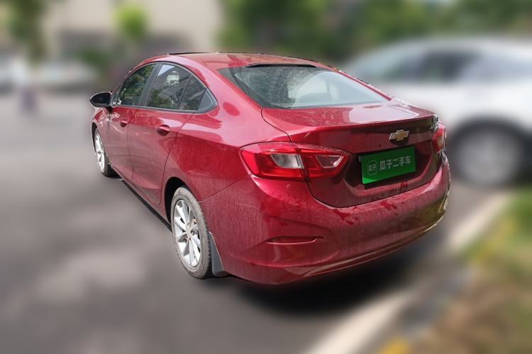 Used Chevrolet Cruze 2017 1.5L Automatic Pioneer Sunroof Edition Rear Left 45 Deg