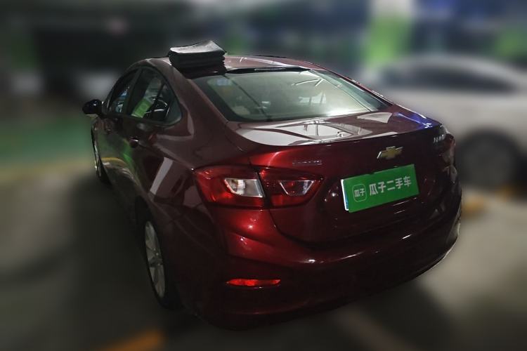 Used Chevrolet Cruze 2017 1.5L Automatic Pioneer Sunroof Edition Rear Left 45 Deg