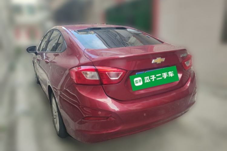 Used Chevrolet Cruze 2017 1.5L Automatic Pioneer Sunroof Edition Rear Left 45 Deg
