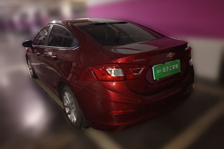 Used Chevrolet Cruze 2017 1.5L Automatic Pioneer Sunroof Edition Rear Left 45 Deg