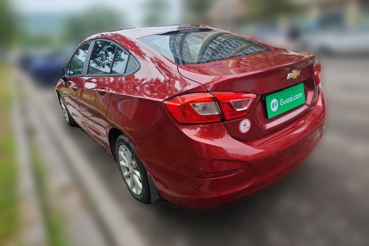 Used Chevrolet Cruze 2017 1.5L Automatic Pioneer Sunroof Edition Rear Left 45 Deg
