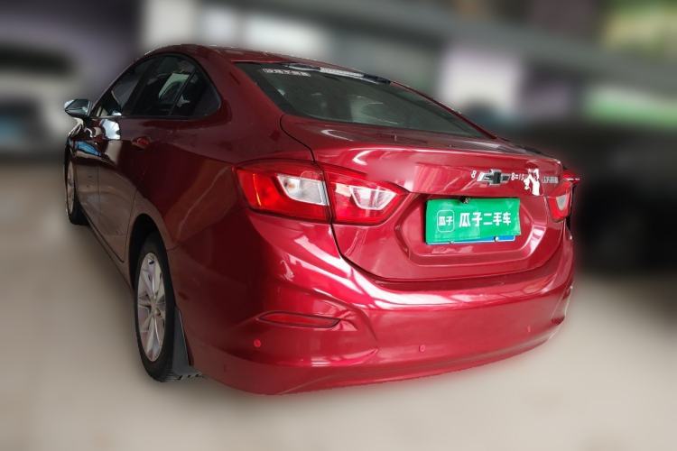 Used Chevrolet Cruze 2017 1.5L Automatic Pioneer Sunroof Edition Rear Left 45 Deg