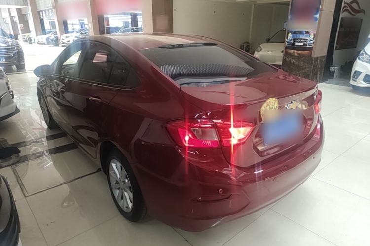 Used Chevrolet Cruze 2017 1.5L Automatic Pioneer Sunroof Edition Rear Left 45 Deg