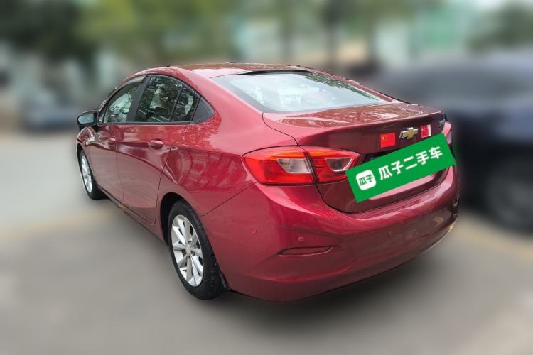 Used Chevrolet Cruze 2017 1.5L Automatic Pioneer Sunroof Edition Rear Left 45 Deg