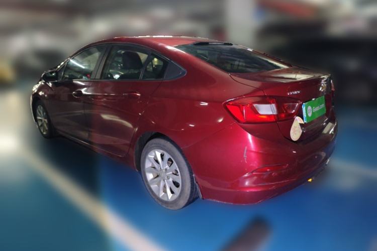Used Chevrolet Cruze 2017 1.5L Automatic Pioneer Sunroof Edition Rear Left 45 Deg