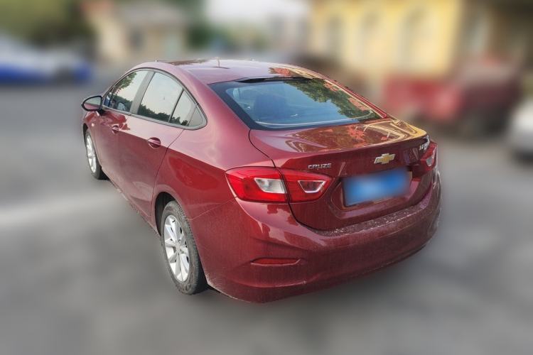 Used Chevrolet Cruze 2017 1.5L Automatic Pioneer Sunroof Edition Rear Left 45 Deg