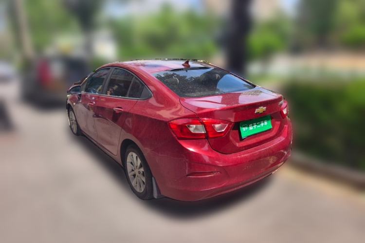 Used Chevrolet Cruze 2017 1.5L Automatic Pioneer Sunroof Edition Rear Left 45 Deg