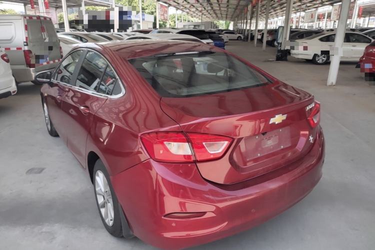 Used Chevrolet Cruze 2017 1.5L Automatic Pioneer Sunroof Edition Rear Left 45 Deg