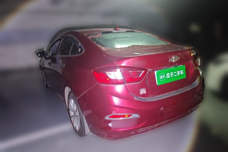 Used Chevrolet Cruze 2017 1.5L Automatic Pioneer Sunroof Edition Rear Left 45 Deg