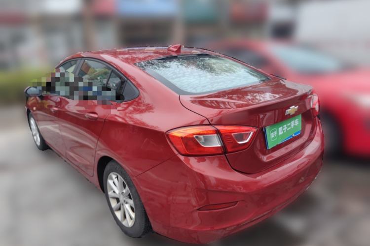 Used Chevrolet Cruze 2017 1.5L Automatic Pioneer Sunroof Edition Rear Left 45 Deg