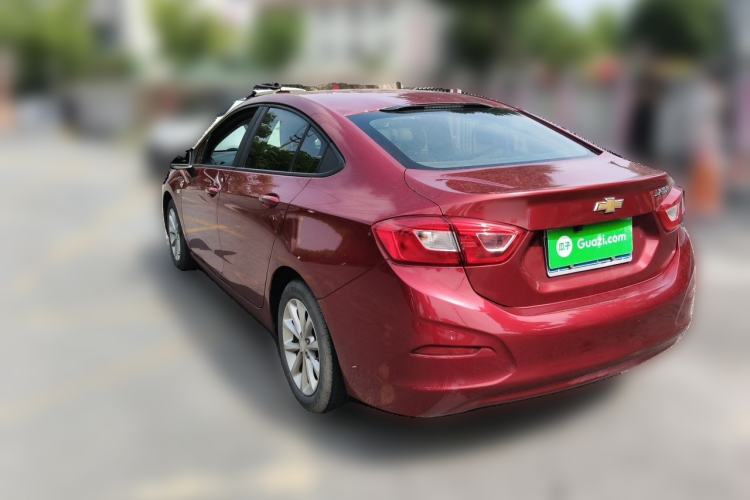 Used Chevrolet Cruze 2017 1.5L Automatic Pioneer Sunroof Edition Rear Left 45 Deg