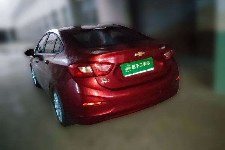 Used Chevrolet Cruze 2017 1.5L Automatic Pioneer Sunroof Edition Rear Left 45 Deg