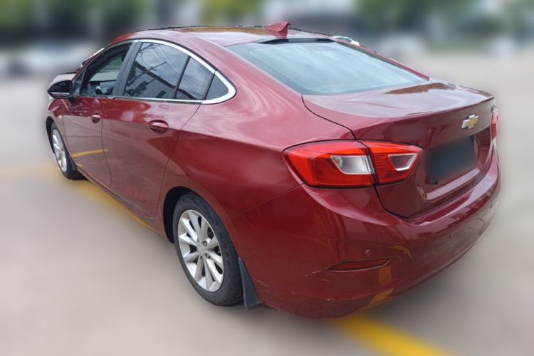 Used Chevrolet Cruze 2017 1.5L Automatic Pioneer Sunroof Edition Rear Left 45 Deg