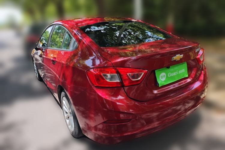 Used Chevrolet Cruze 2017 1.5L Automatic Pioneer Sunroof Edition Rear Left 45 Deg
