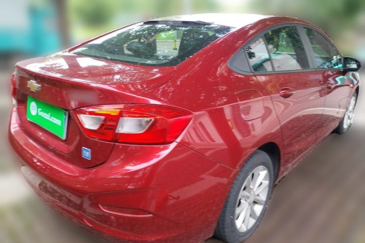 Used Chevrolet Cruze 2017 1.5L Automatic Pioneer Sunroof Edition Rear Right 45 Deg