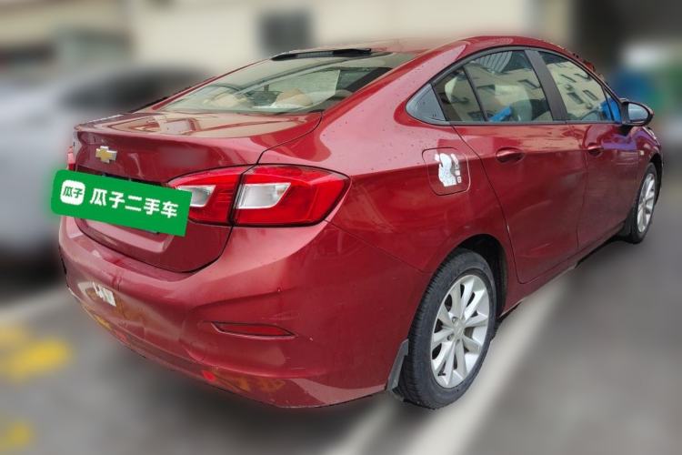 Used Chevrolet Cruze 2017 1.5L Automatic Pioneer Sunroof Edition Rear Right 45 Deg