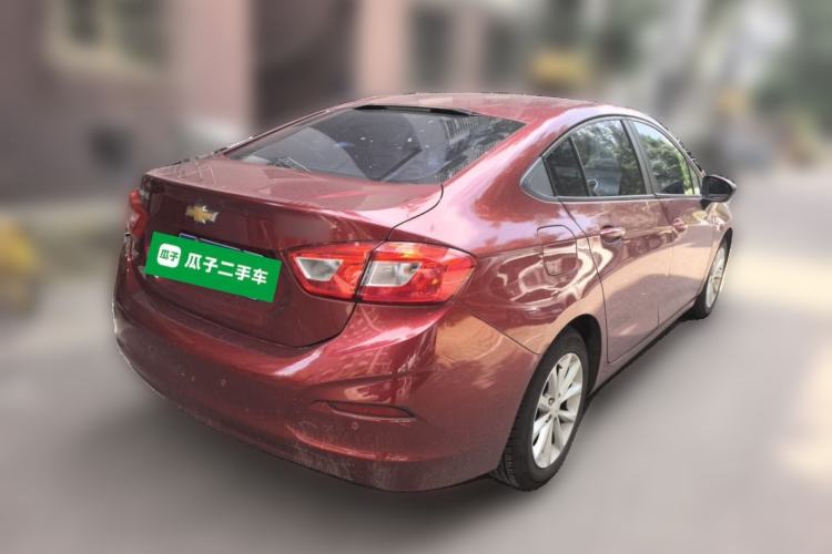 Used Chevrolet Cruze 2017 1.4T Dual-Clutch Pioneer Sunroof Edition Rear Right 45 Deg