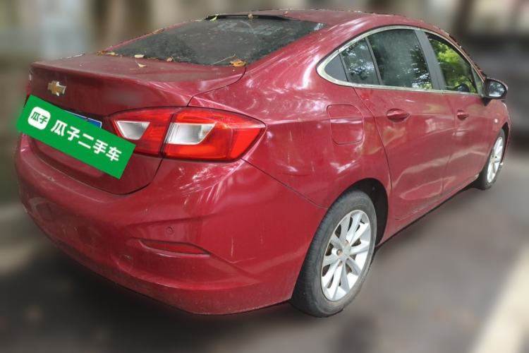 Used Chevrolet Cruze 2017 1.5L Automatic Pioneer Sunroof Edition Rear Right 45 Deg